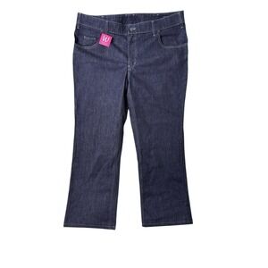 Workrite Fr  Womens Work Pants Jeans Blue Flame Resistant Straight Sz 18 42x31